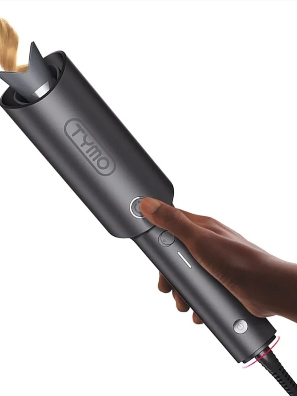 TYMO Automatic Rotating Curling Iron - TYMO CURLPRO Beach Waves Curling Wand